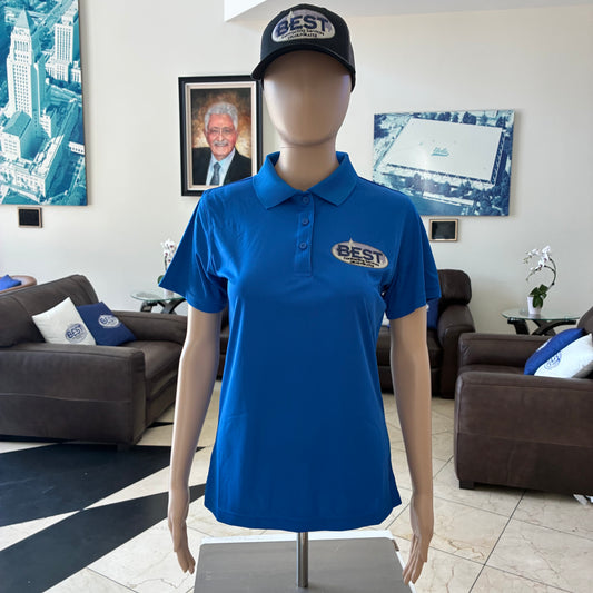 Blue Womens Polo