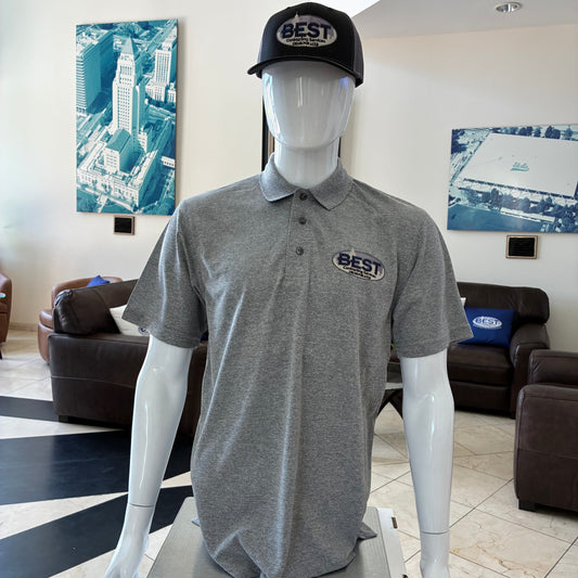 Gray Mens Polo