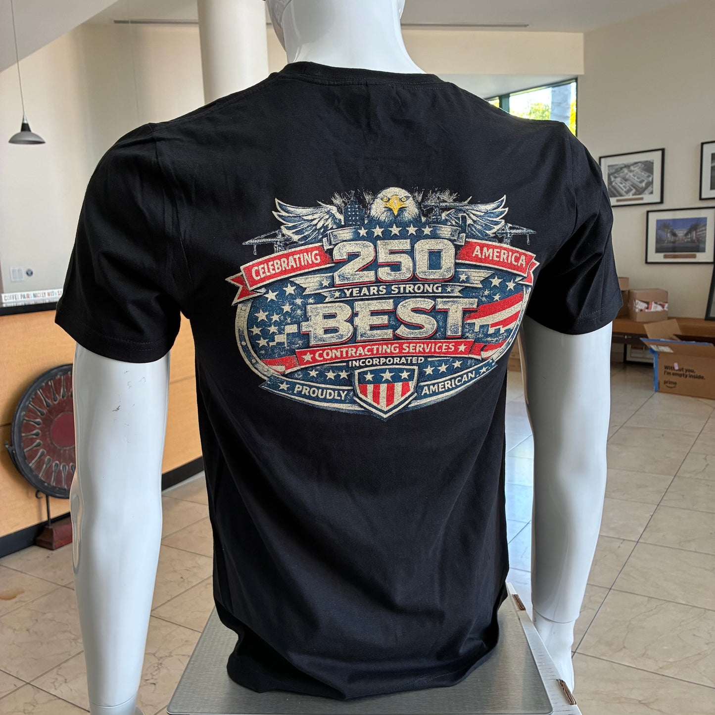 America 250 Black Shirt