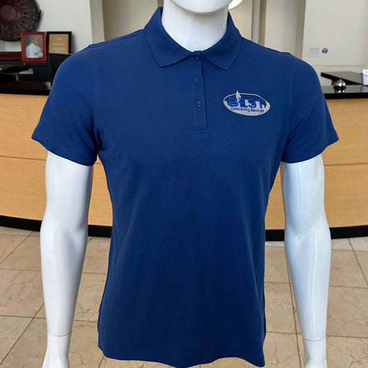 Port Authority Men's Royal Blue Cotton Polo Shirt